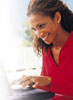 Woman enjoying Classroom Management Online course